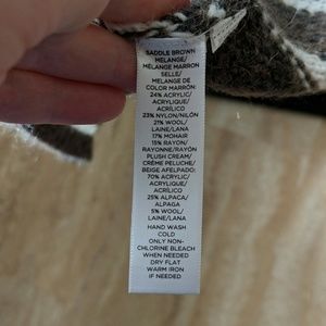 LOFT Sweaters - NWOT Loft chunky vest/wrap LOFT Sweaters - NWOT Loft chunky vest/wrap